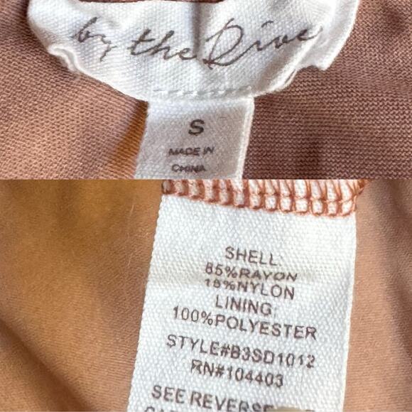 By the River Maxi Dress Empire Waist Pink & White Floral Print Women's Small - Picture 11 of 11